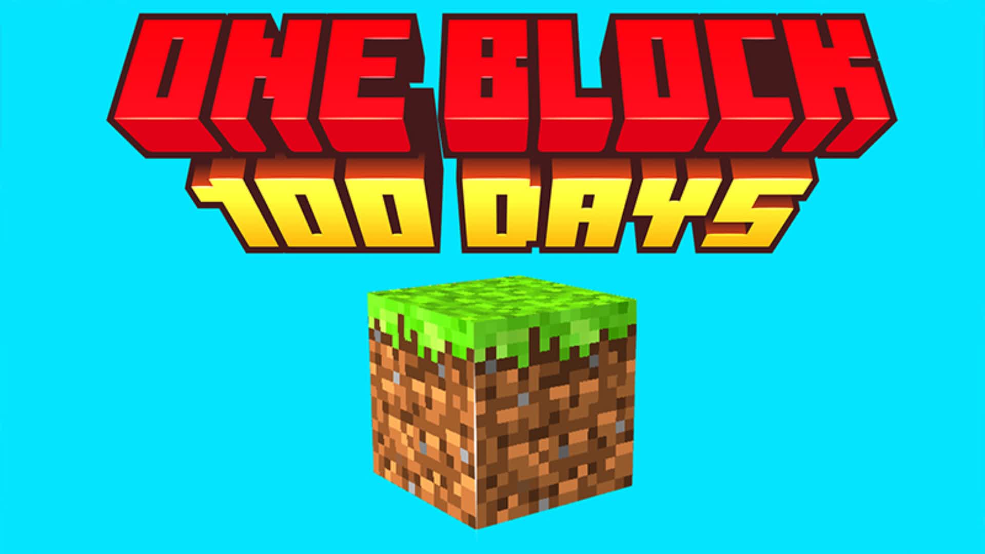 ONE BLOCK SURVIVAL 🧟⛅️ 100 DAYS