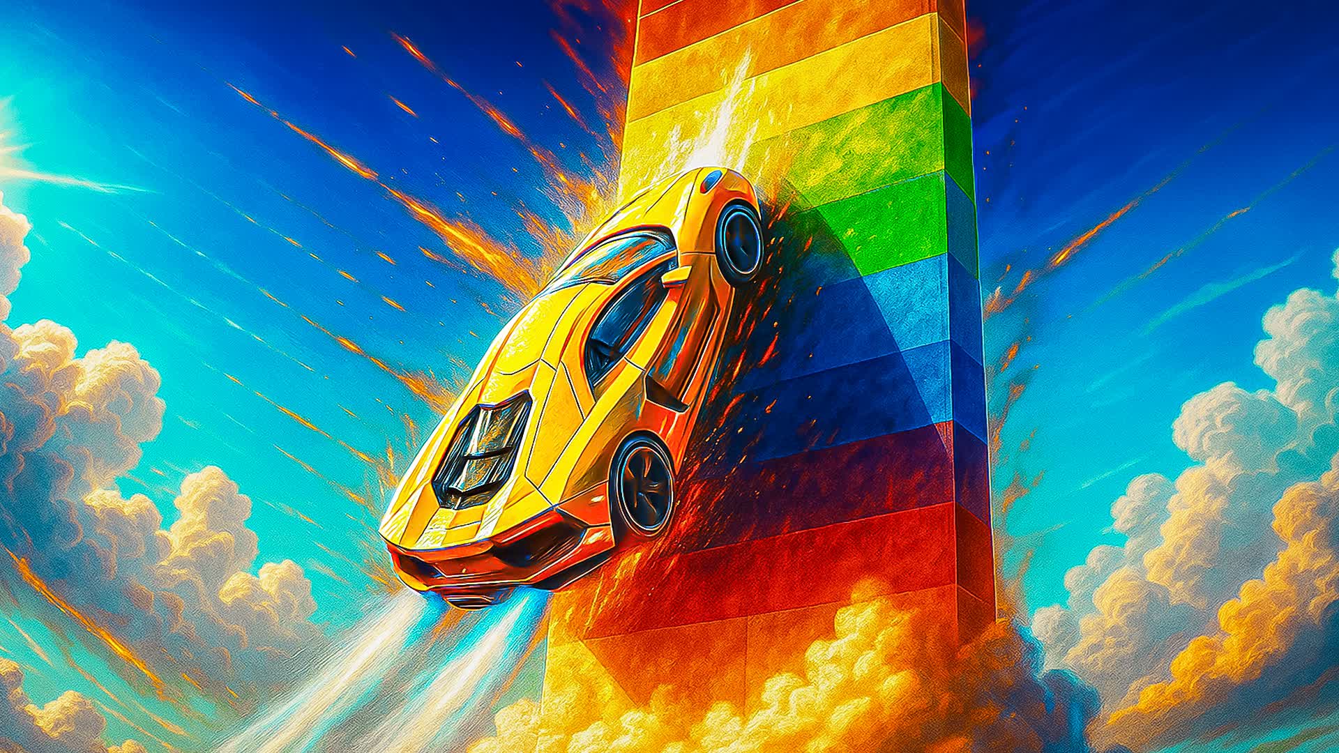EXTREME SKY RAMP JUMP 🚀