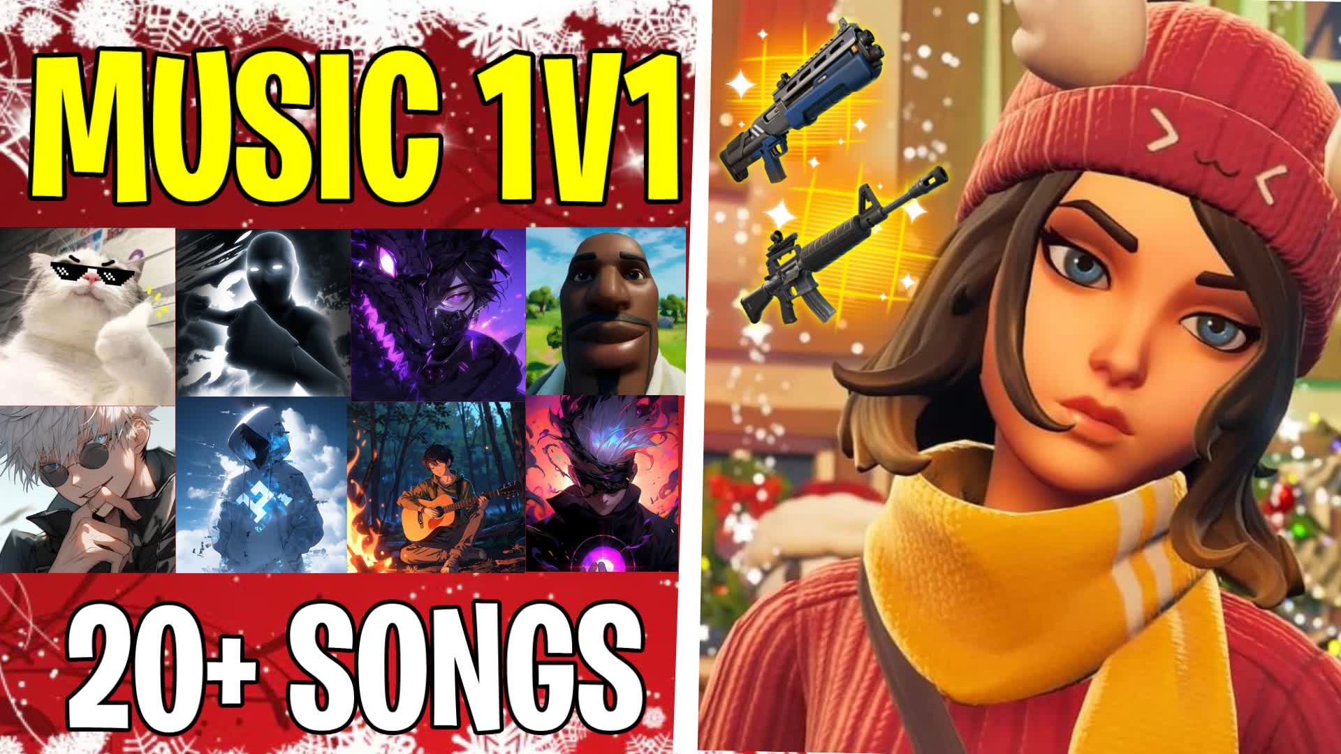 😍 MUSIC 1V1 CHRISTMAS 🎵