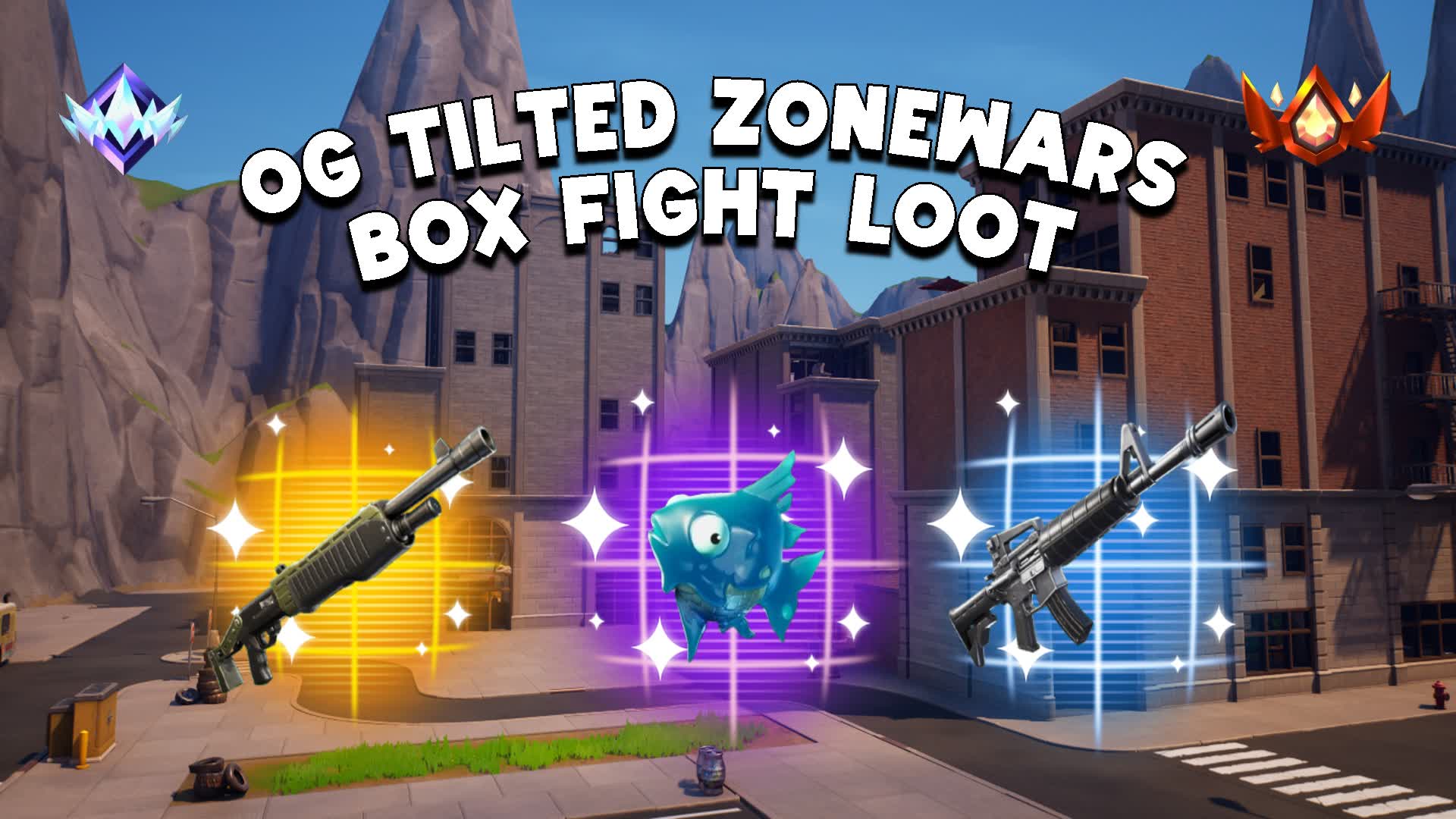 FUN TILTED ZONE WARS (BOX FIGHT LOOT)