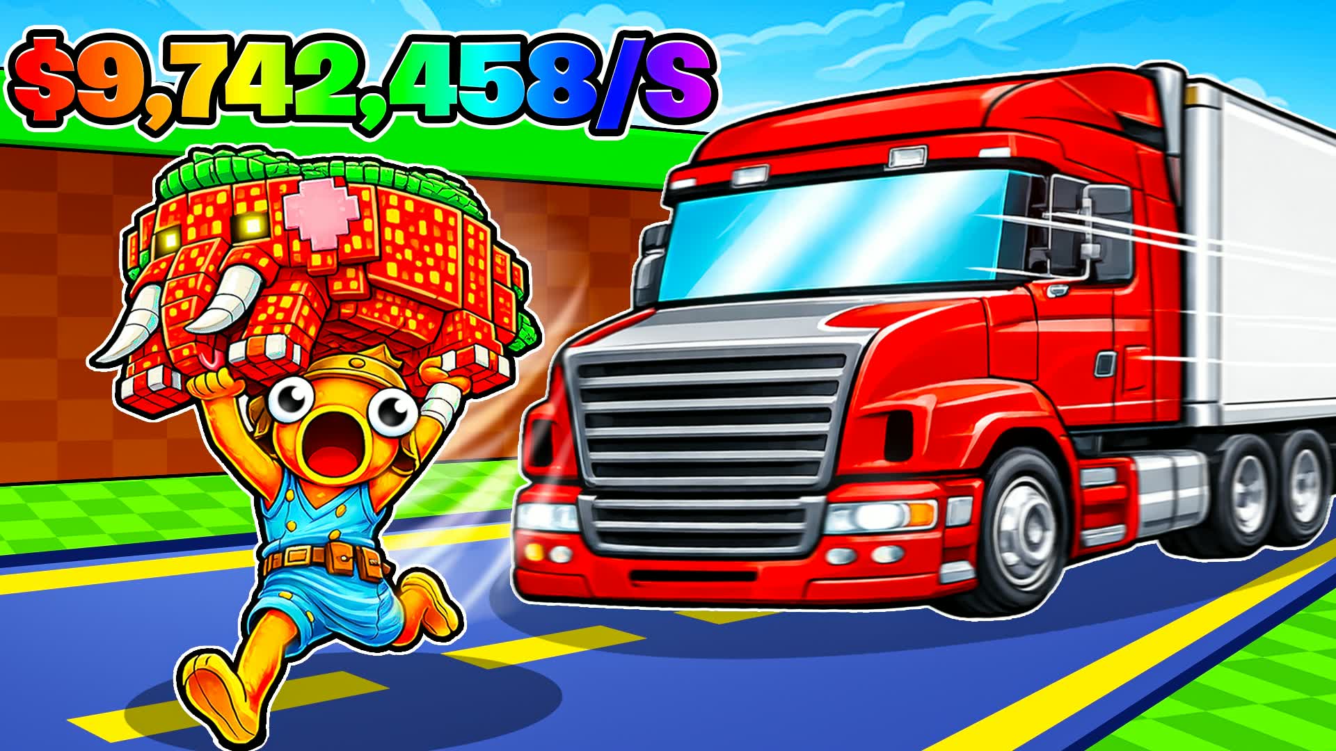 Cross The Road For Brainrots