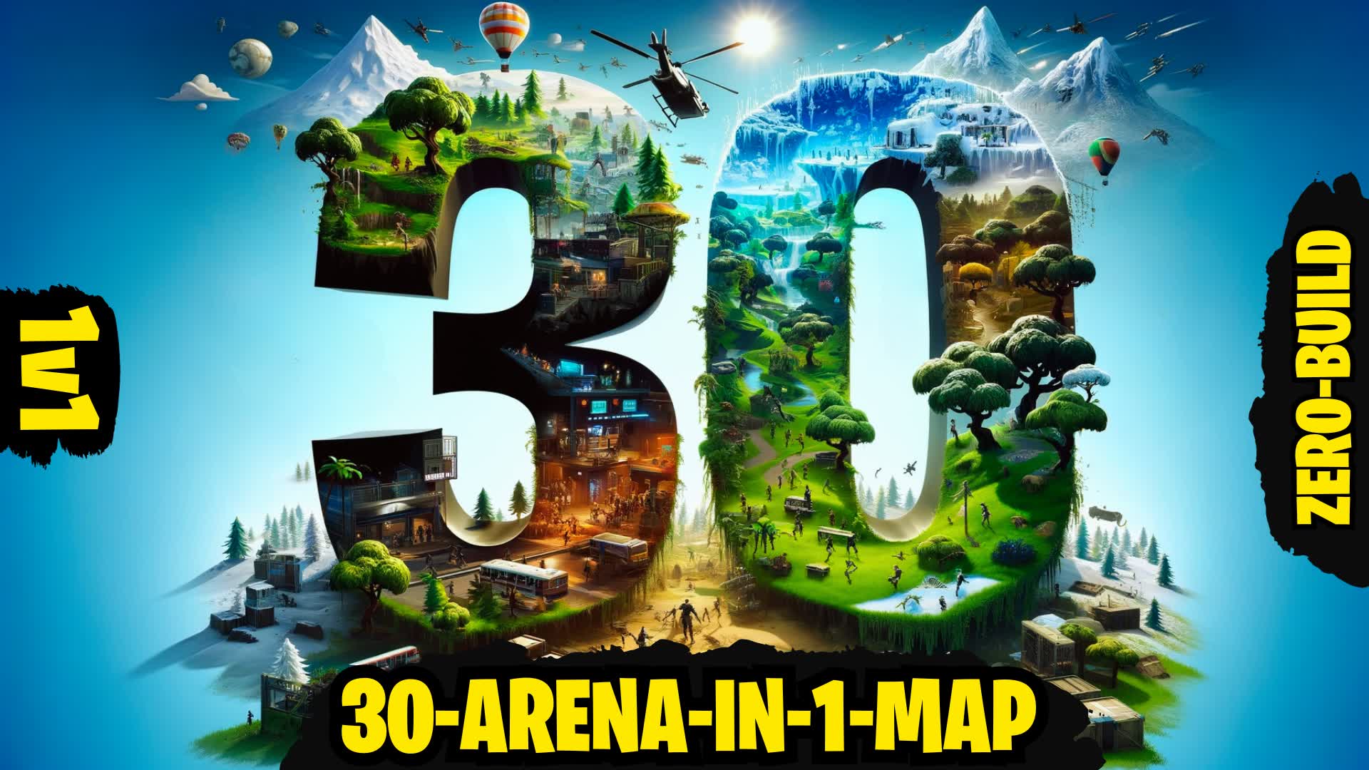 1V1 30-ARENA-IN-1-MAP