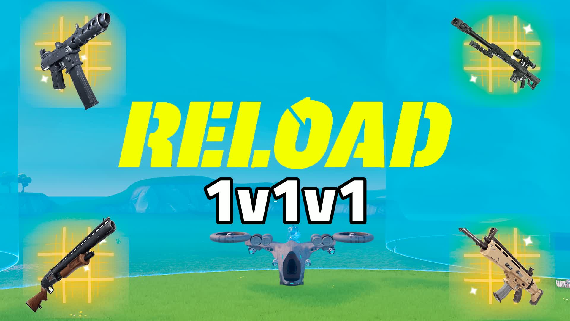 1V1 Reload [ EVERY GUN ] Realistics