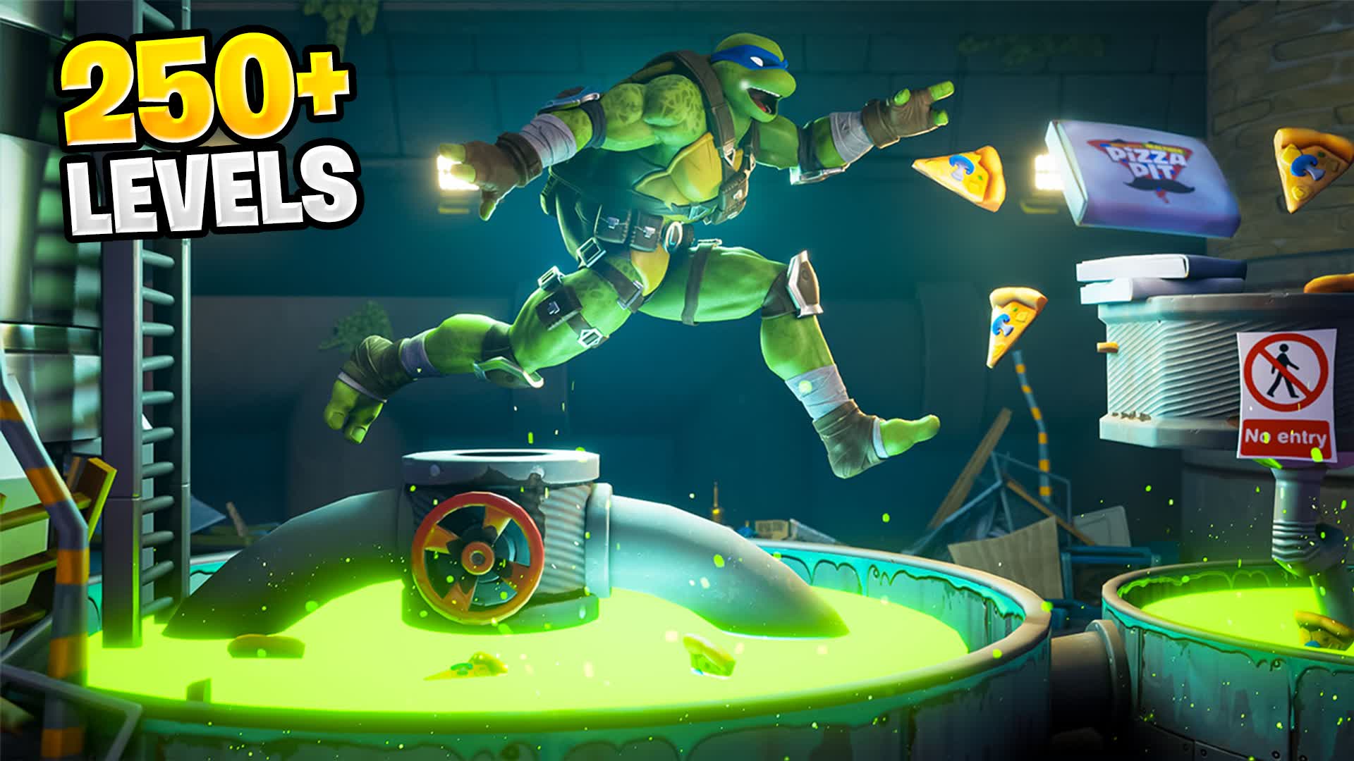 250+ LVL TMNT Parkour 🐢🏁