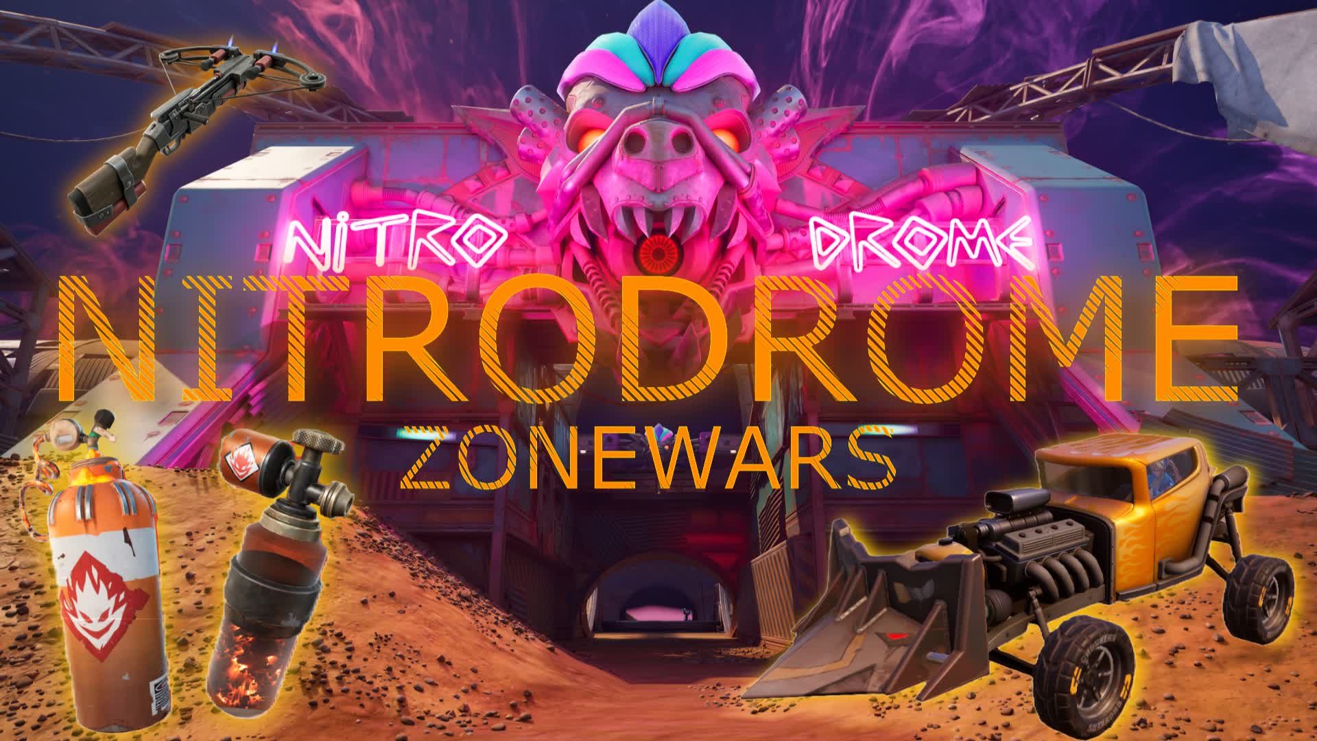 Nitrodrome Zone Wars - Practice