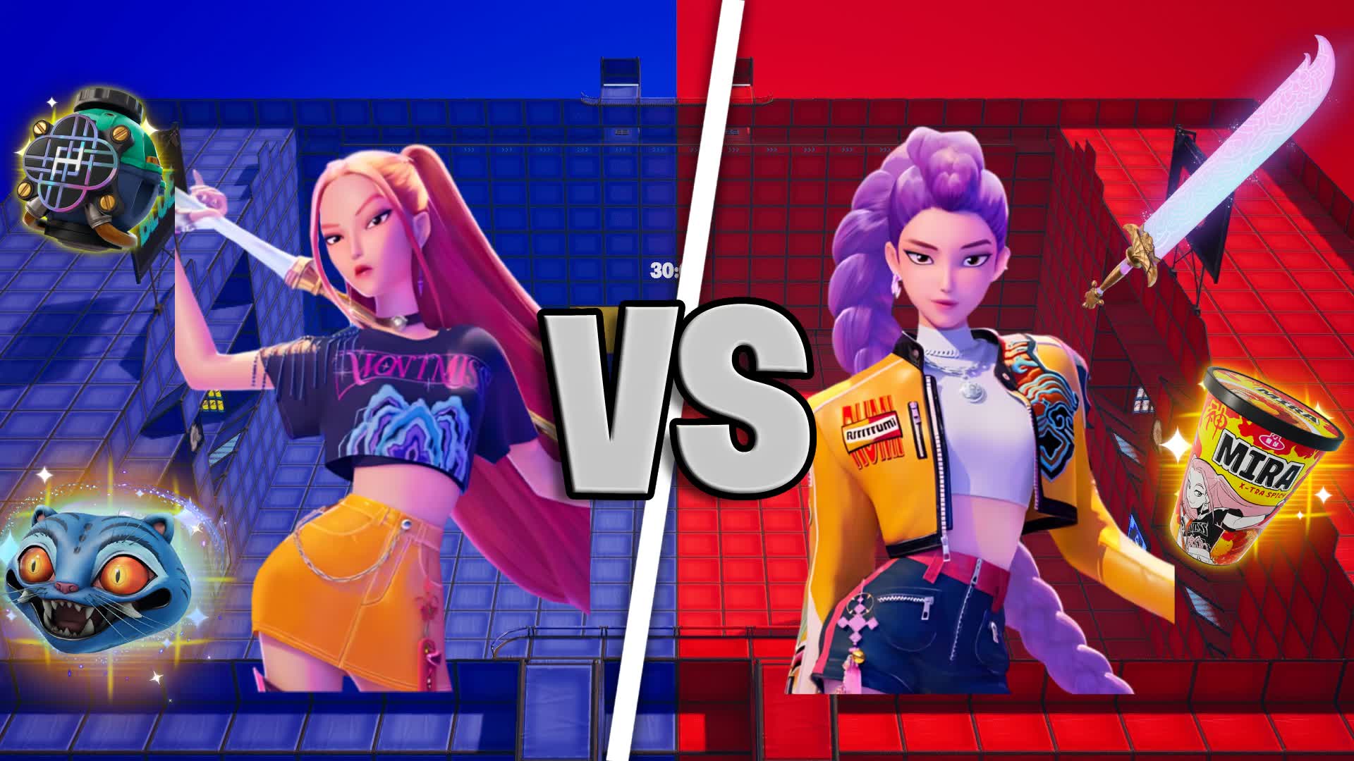 CRAZY AMAZING KPOP RED VS BLUE 🔴🔵