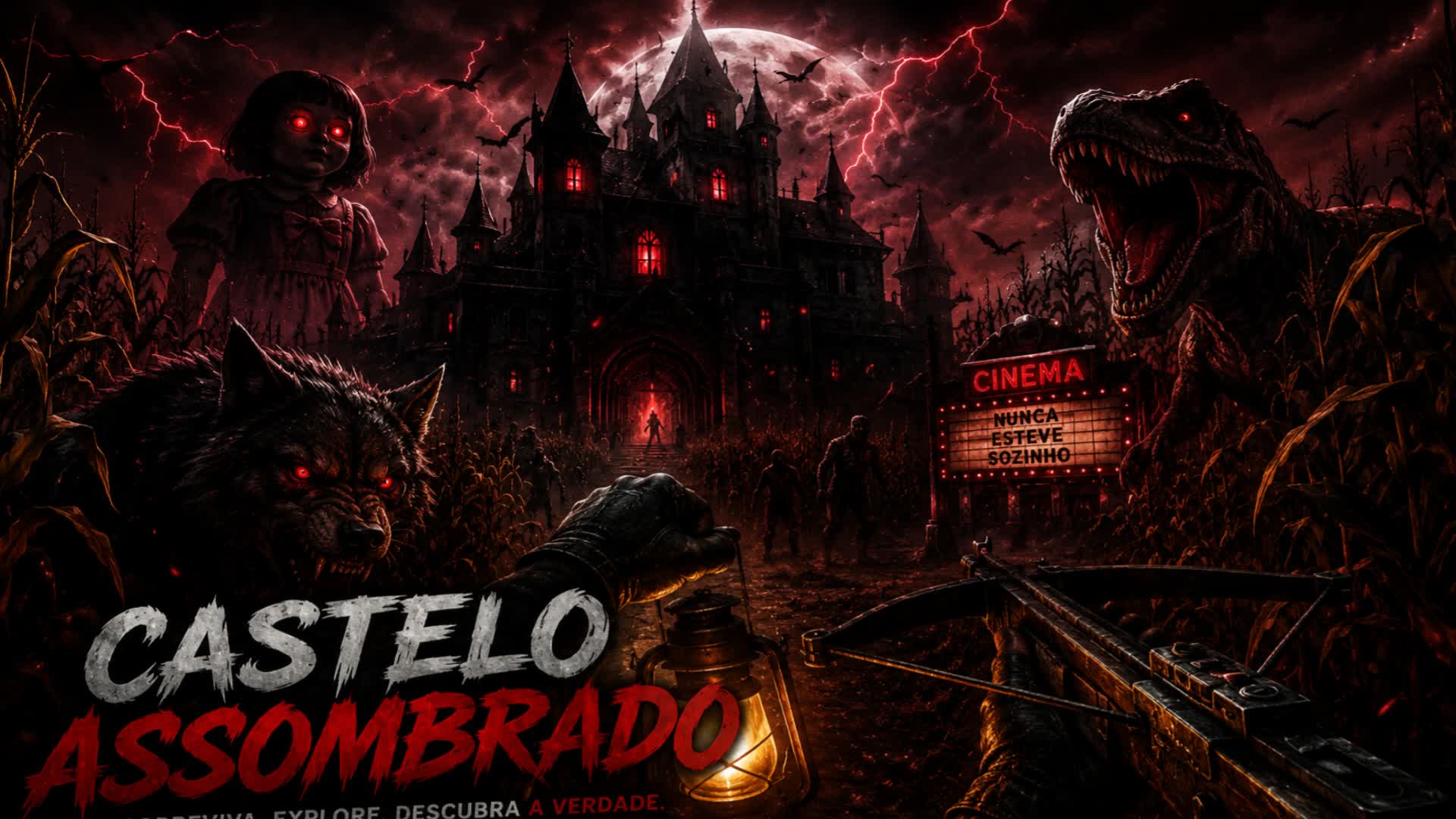 HAUNTED CASTLE DINOSAUR