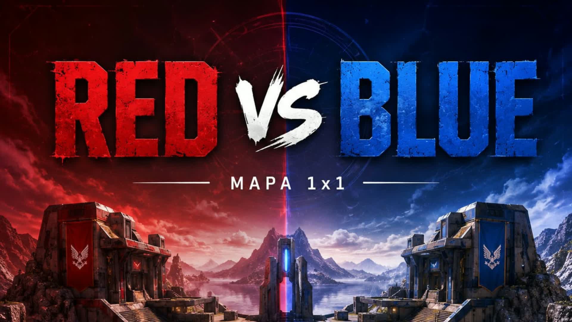 1x1  Red 🔴 VS Blue 🔵