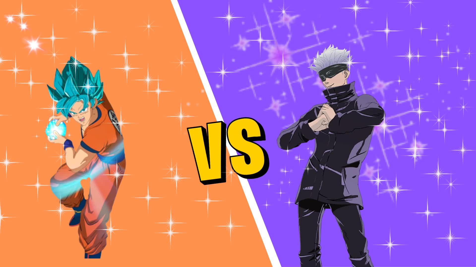 CRAZYY PURPLE VS ORANGE - GOJO/GOKU🌠