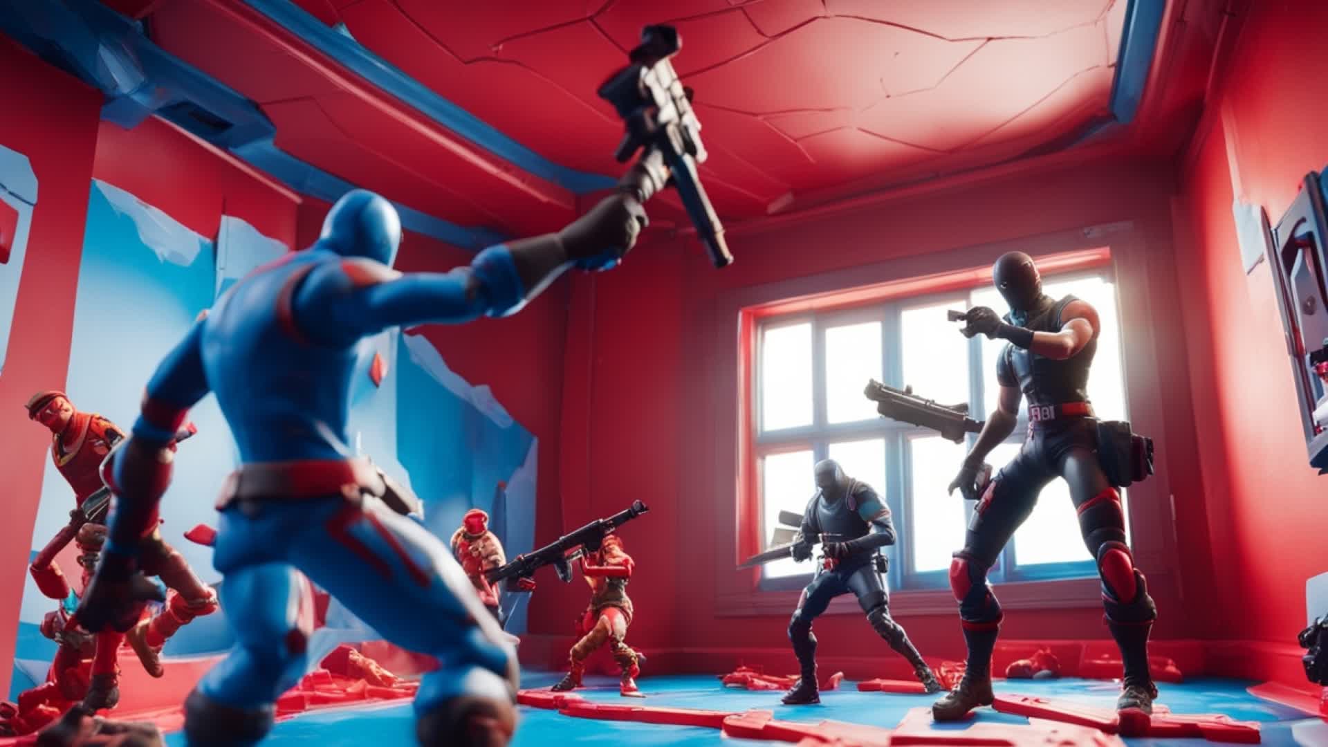 Fun Red VS Blue 2v2