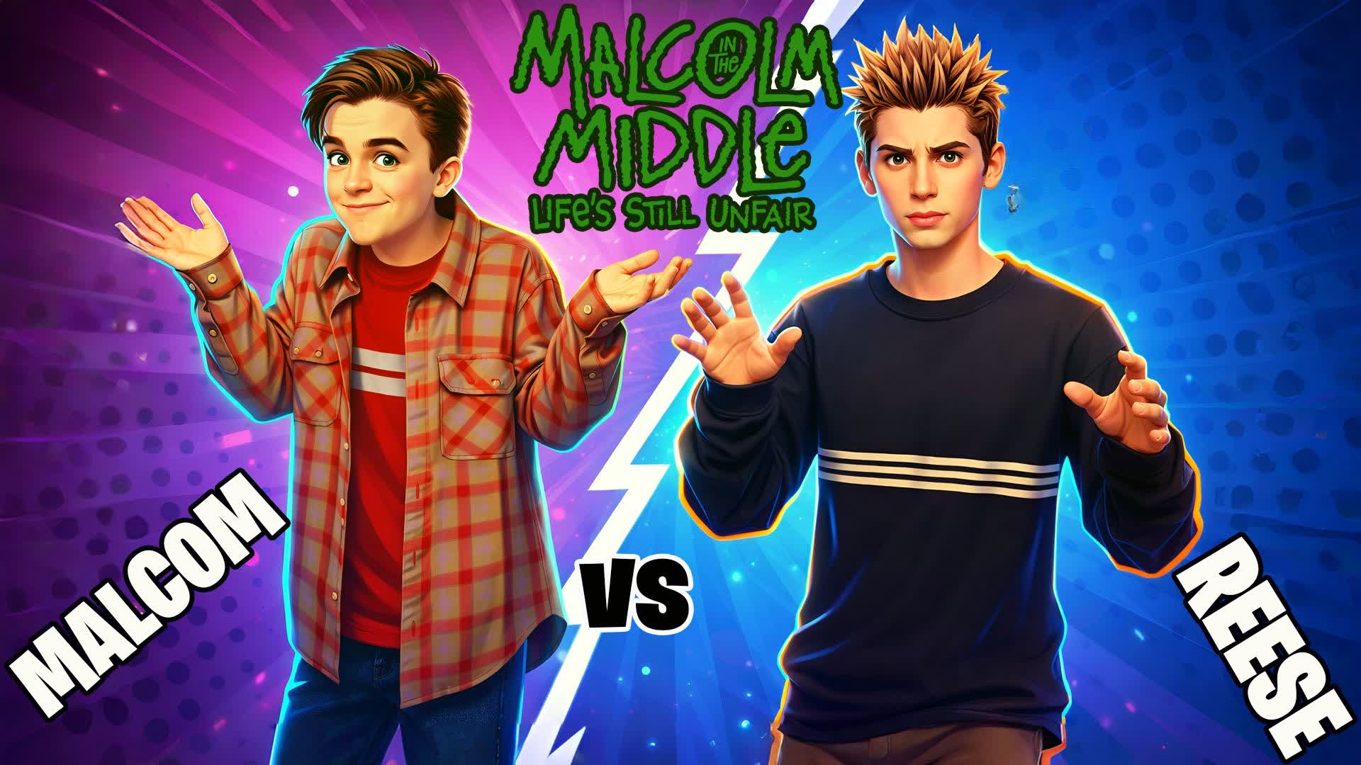 MALCOM vs REESE 💥 BROTHERS FIGHT MIDDLE