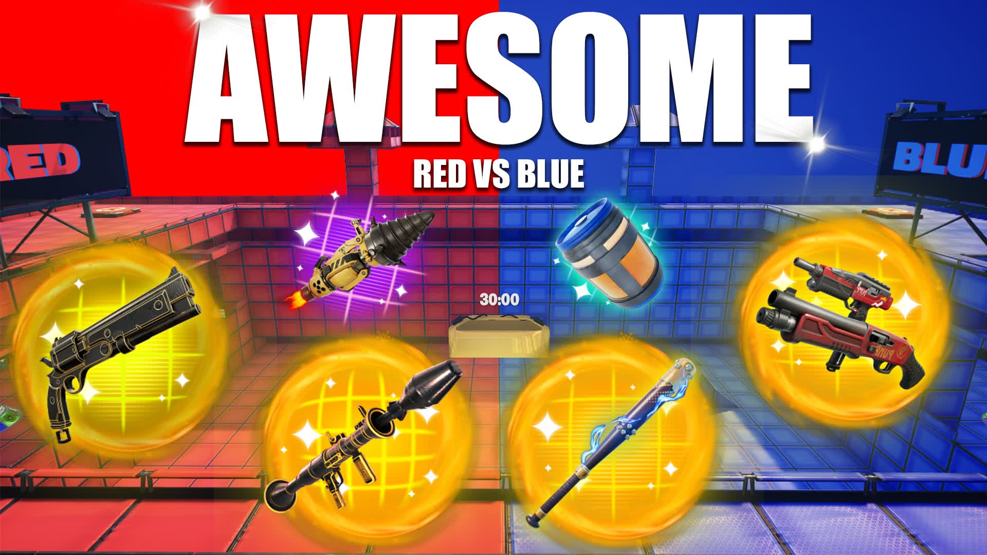 AWESOME RED VS BLUE TDM🔴🔵