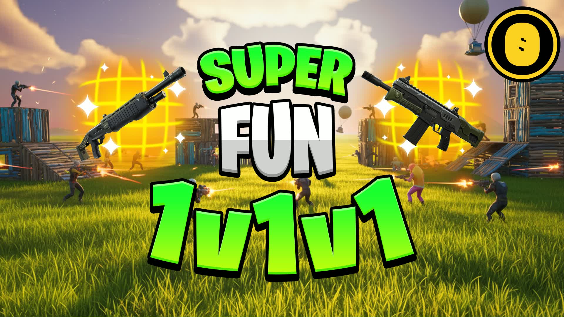 Super Fun 1v1v1 🎯
