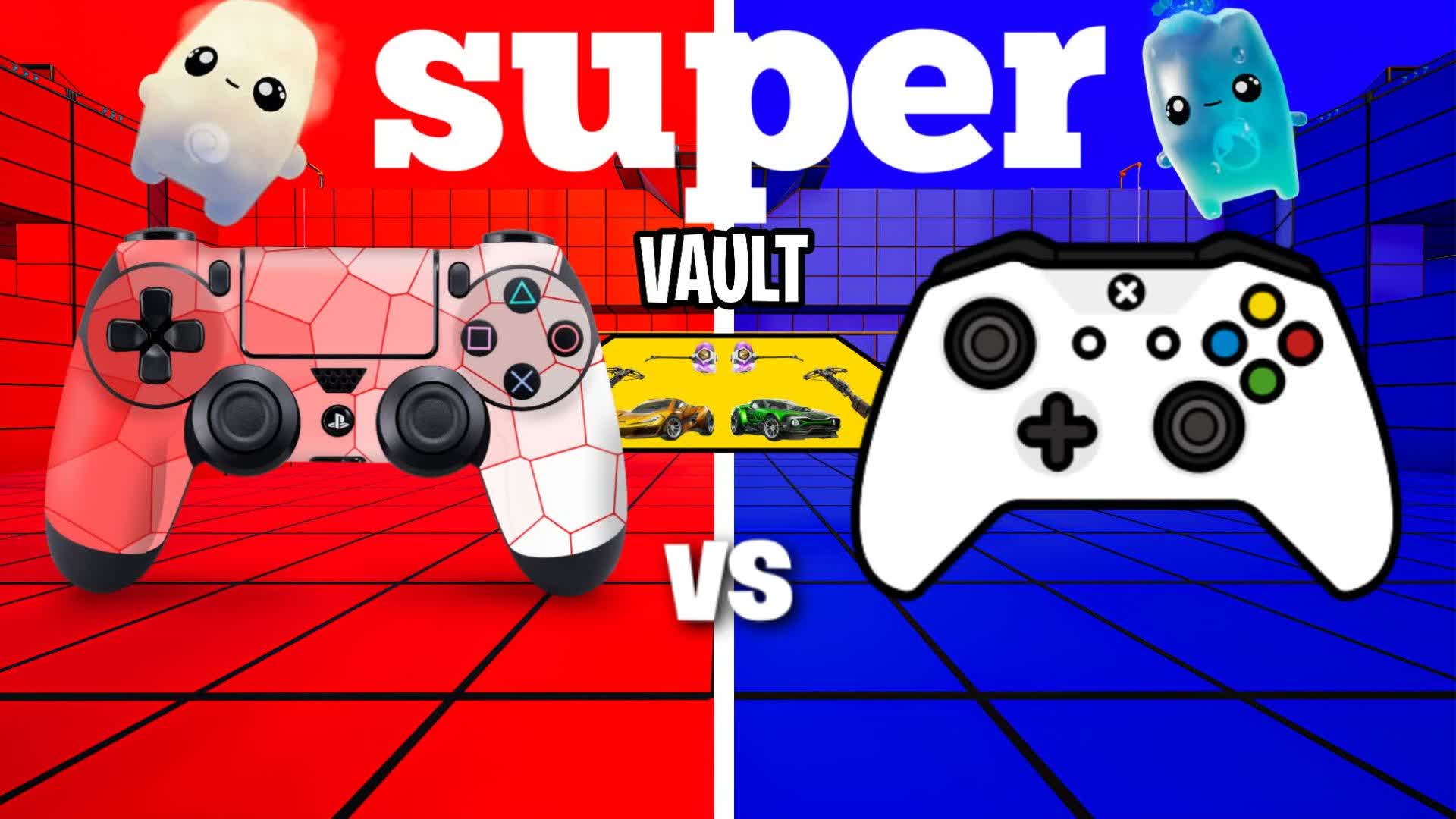 PS5 VS XBOX 🏆 RED VS BLUE🔴🔵