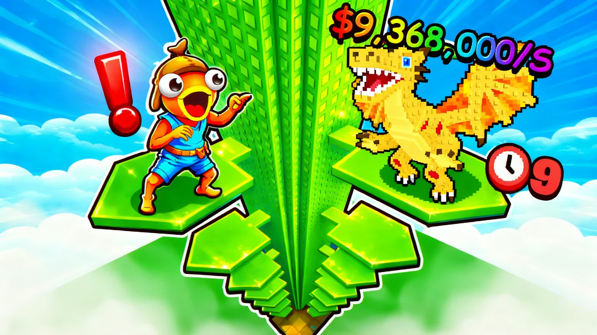 Grow Beanstalk For Brainrots!