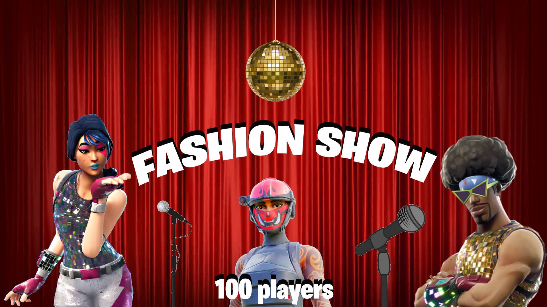 Sharabi Map Fashion show 100 players!