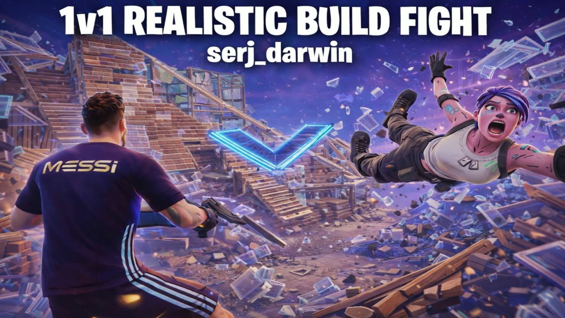 1v1 Realistic Build Fight (Serj_Darwin)