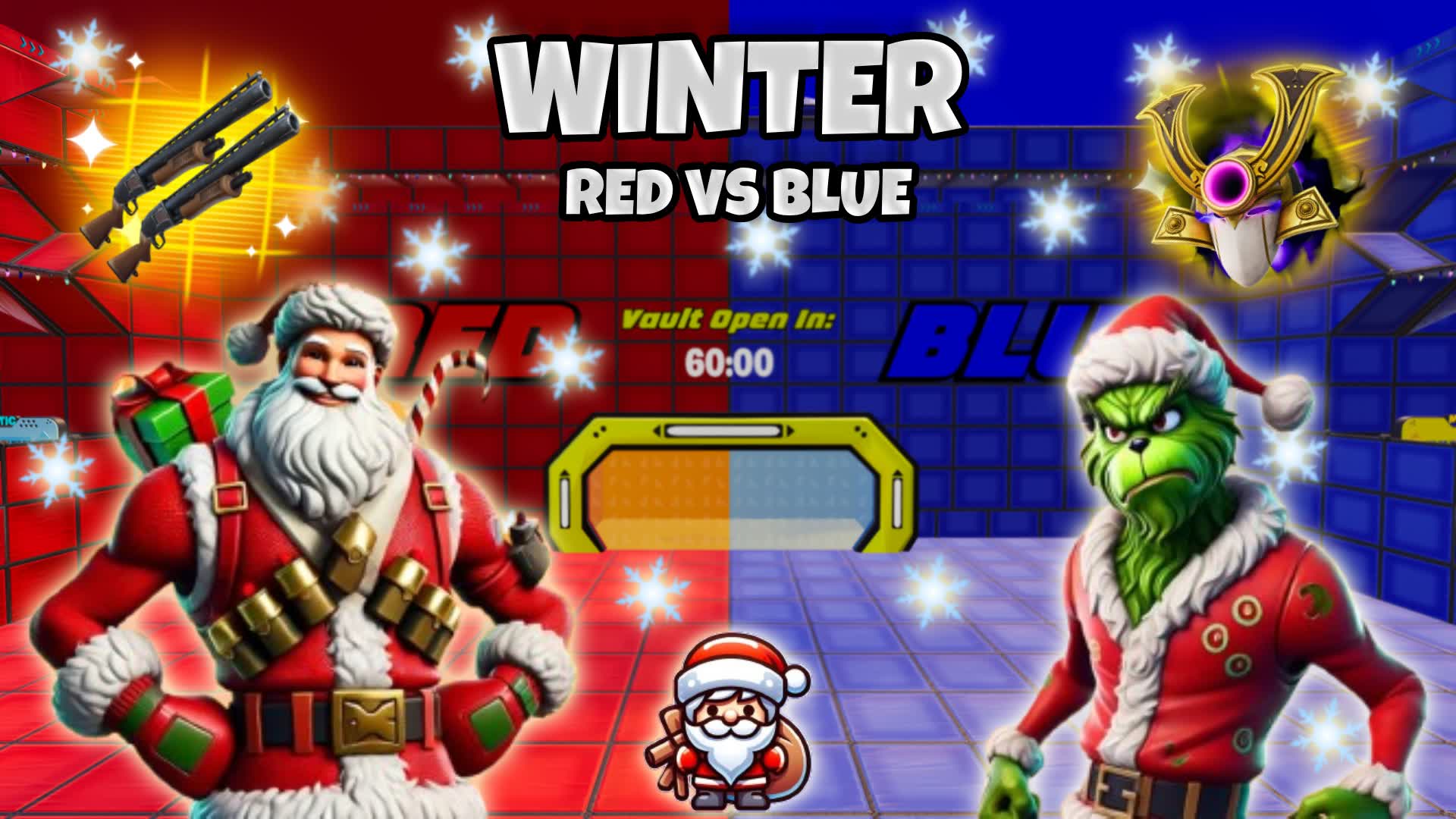 WINTER RED VS BLUE 🔴🔵