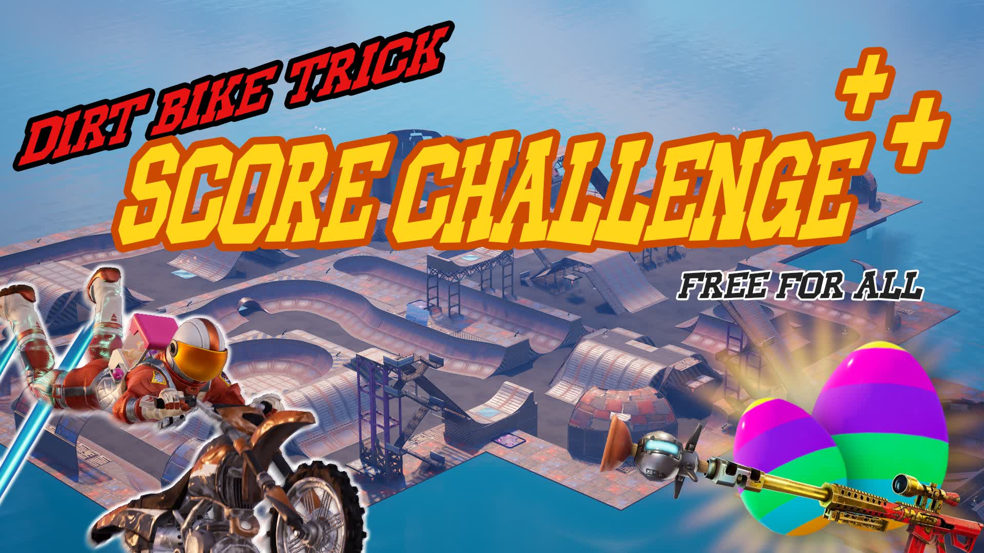 Dirt Bike Trick Score Challenge