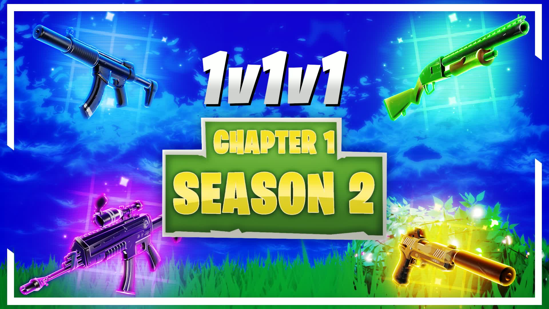 1v1v1 Chapter 1 Season 2 | FFA PvP Arena