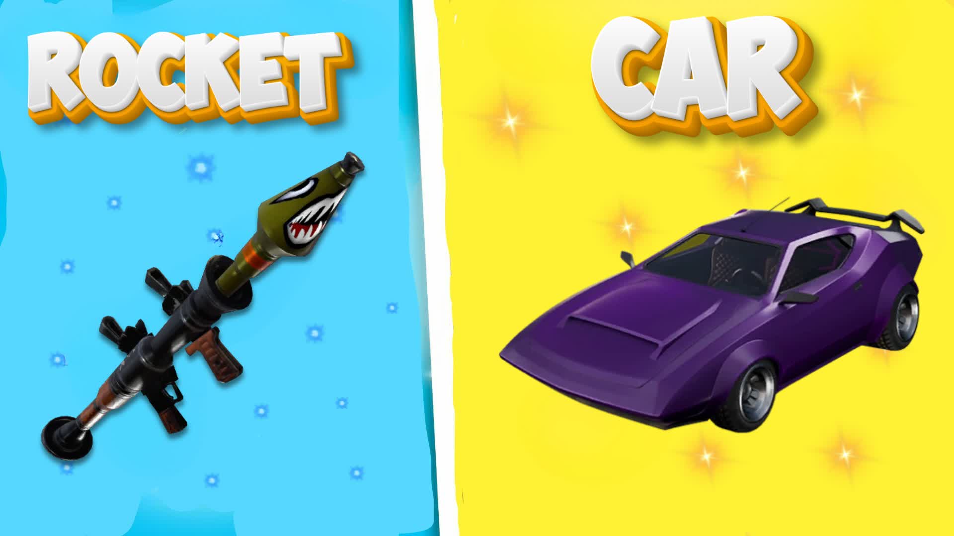 🚀 ROCKET VS CAR 🚘 V2