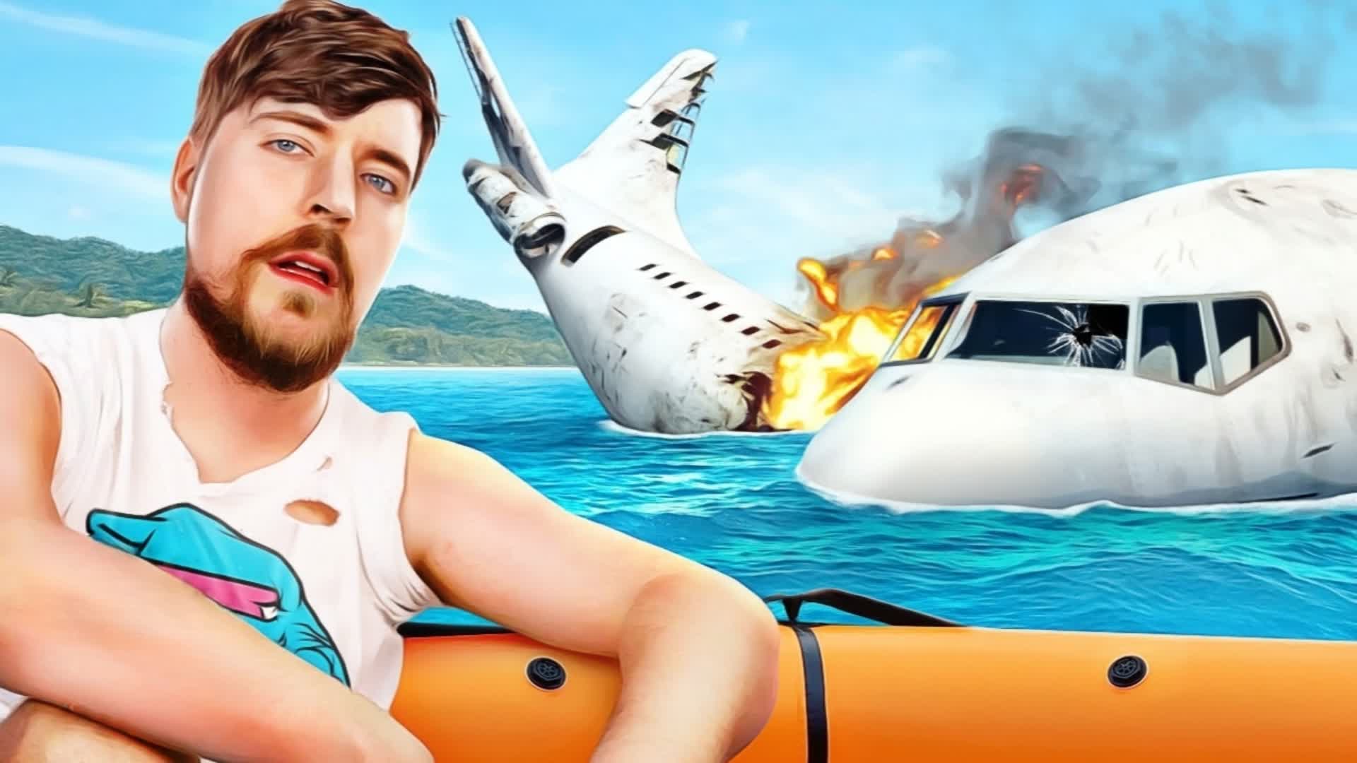 🧟 100 DAYS IN A PLANE CRASH! 💥