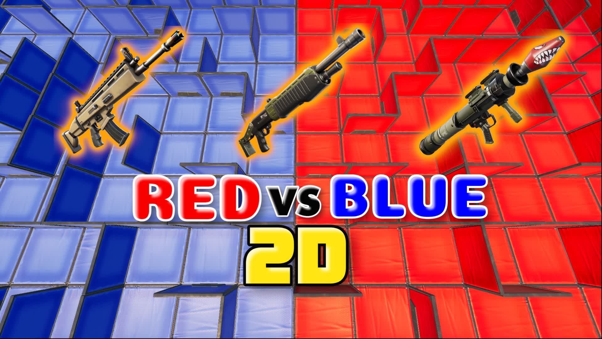 CRAZY RED VS BLUE 2D 🔴🔵