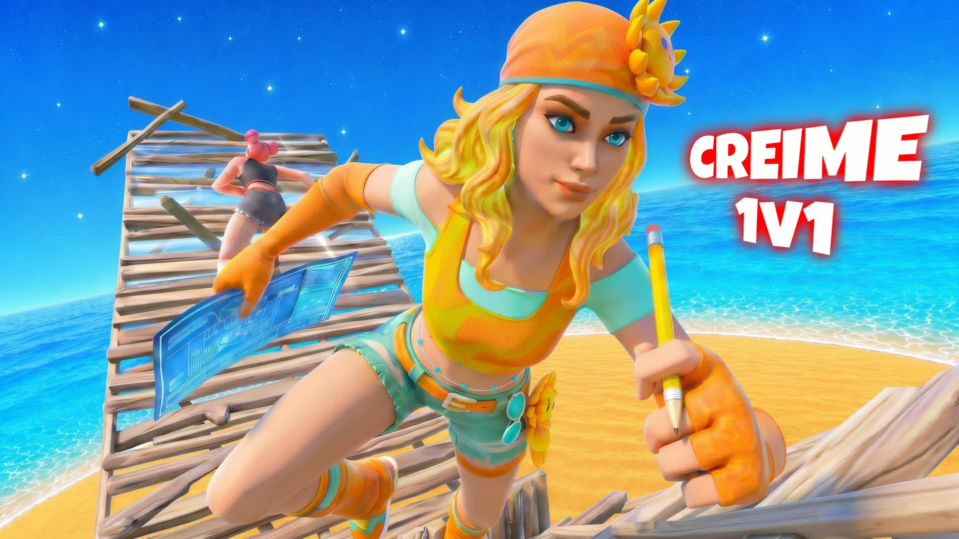 🏝️1V1 ISLAND BUILD FIGHT [CREIME_FN]
