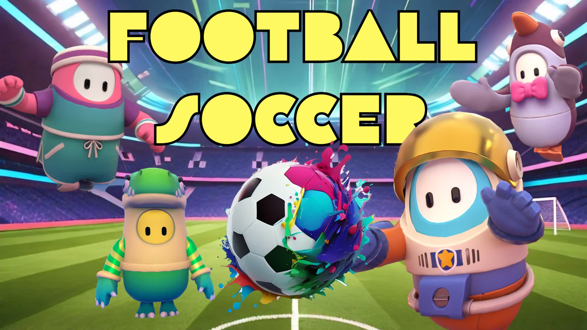 FALL GUYS FOOTBALL SOCCER