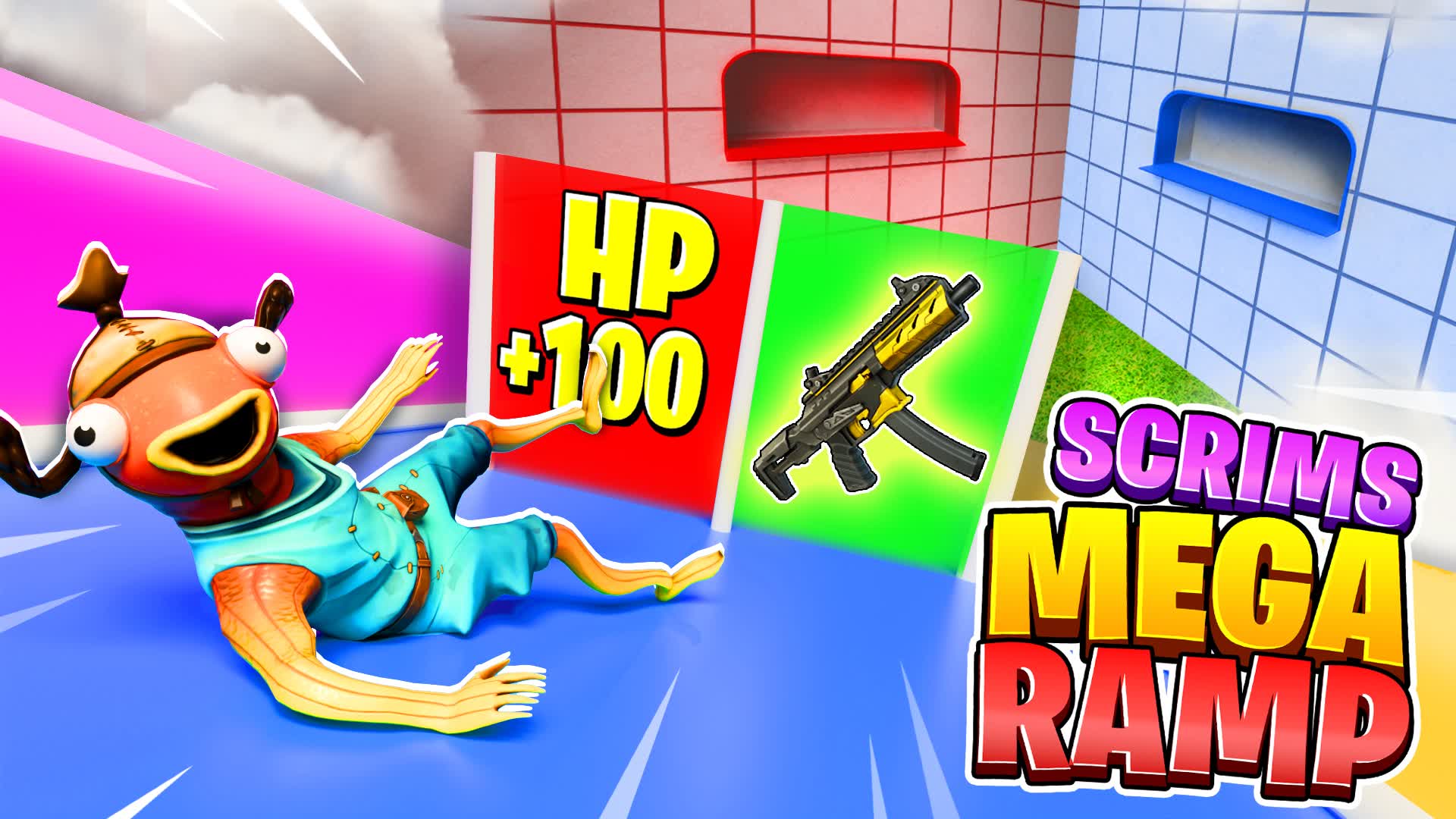 SCRIMS MEGA RAMP - سكرمز الشرائح