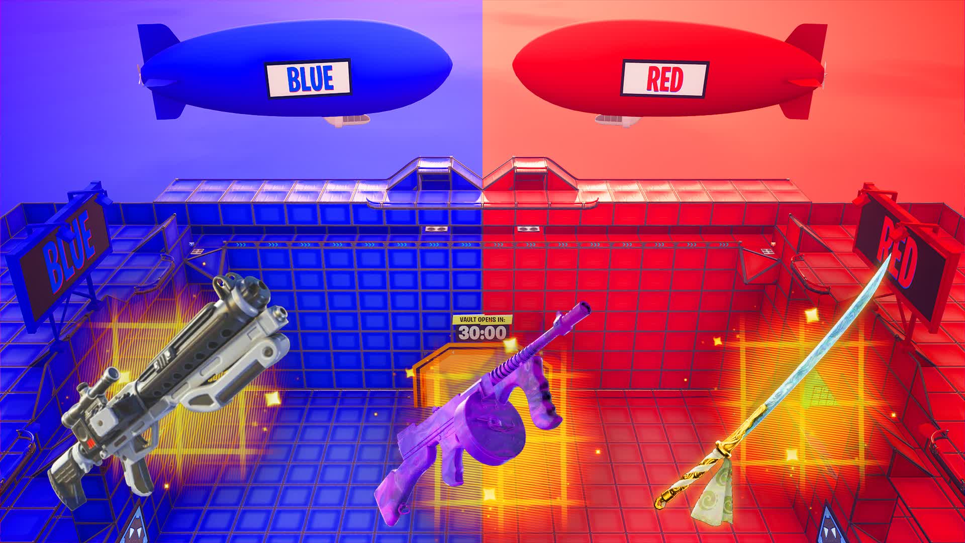 Majestic Red vs Blue 🔴🔵
