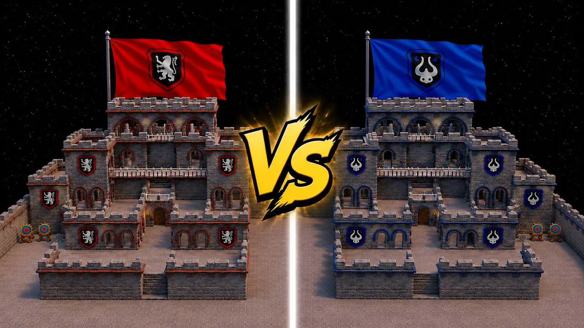أزرق ضد الأحمر Red vs Blue🔵🔴