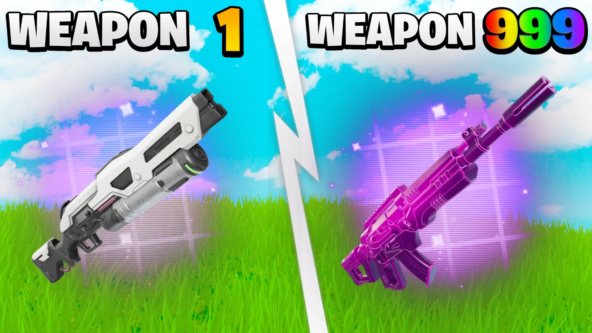 MEGA UNREAL 🔫 GUN GAME 🎯 ONE SHOT
