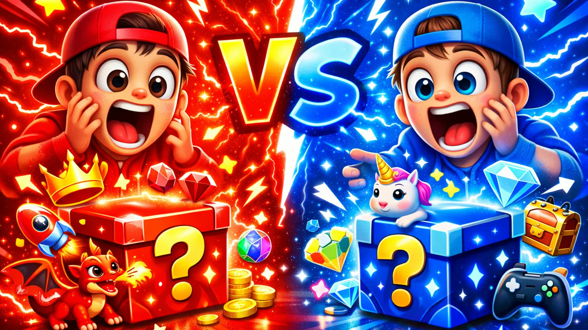 🏆 RED vs BLUE: DOMINATION 🔴🔵