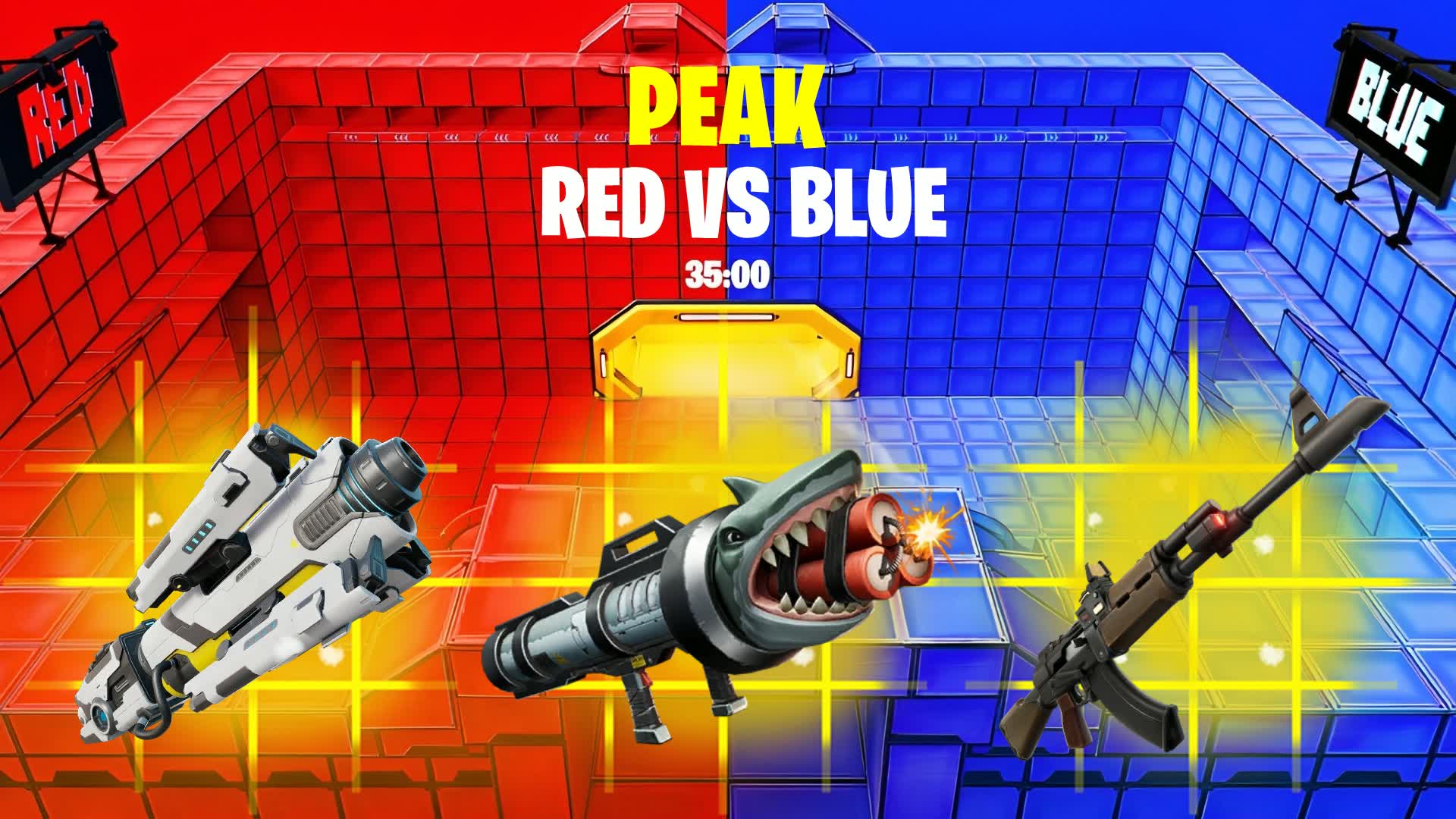 PEAK RED VS BLUE 🔴🔵