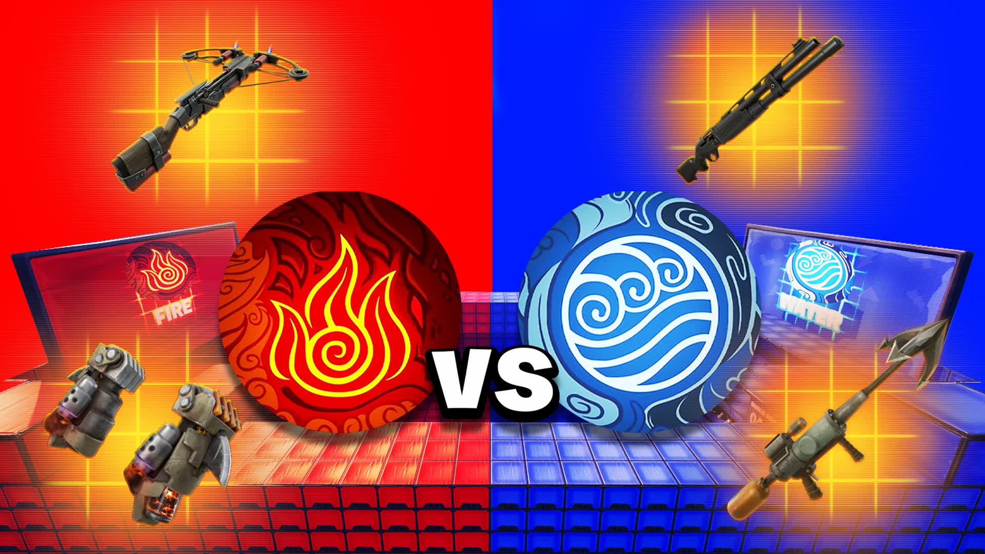 RED VS BLUE CRAZY POWERS🔴🔵