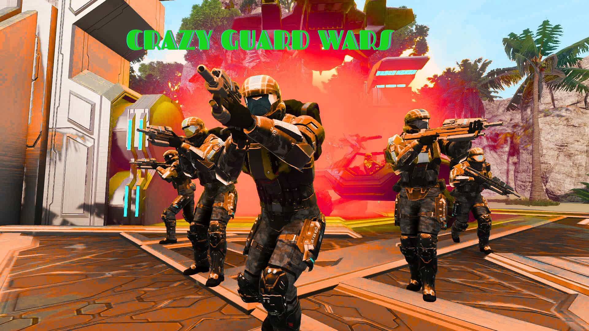 ⚔  CRAZY GUARD WARS🥇