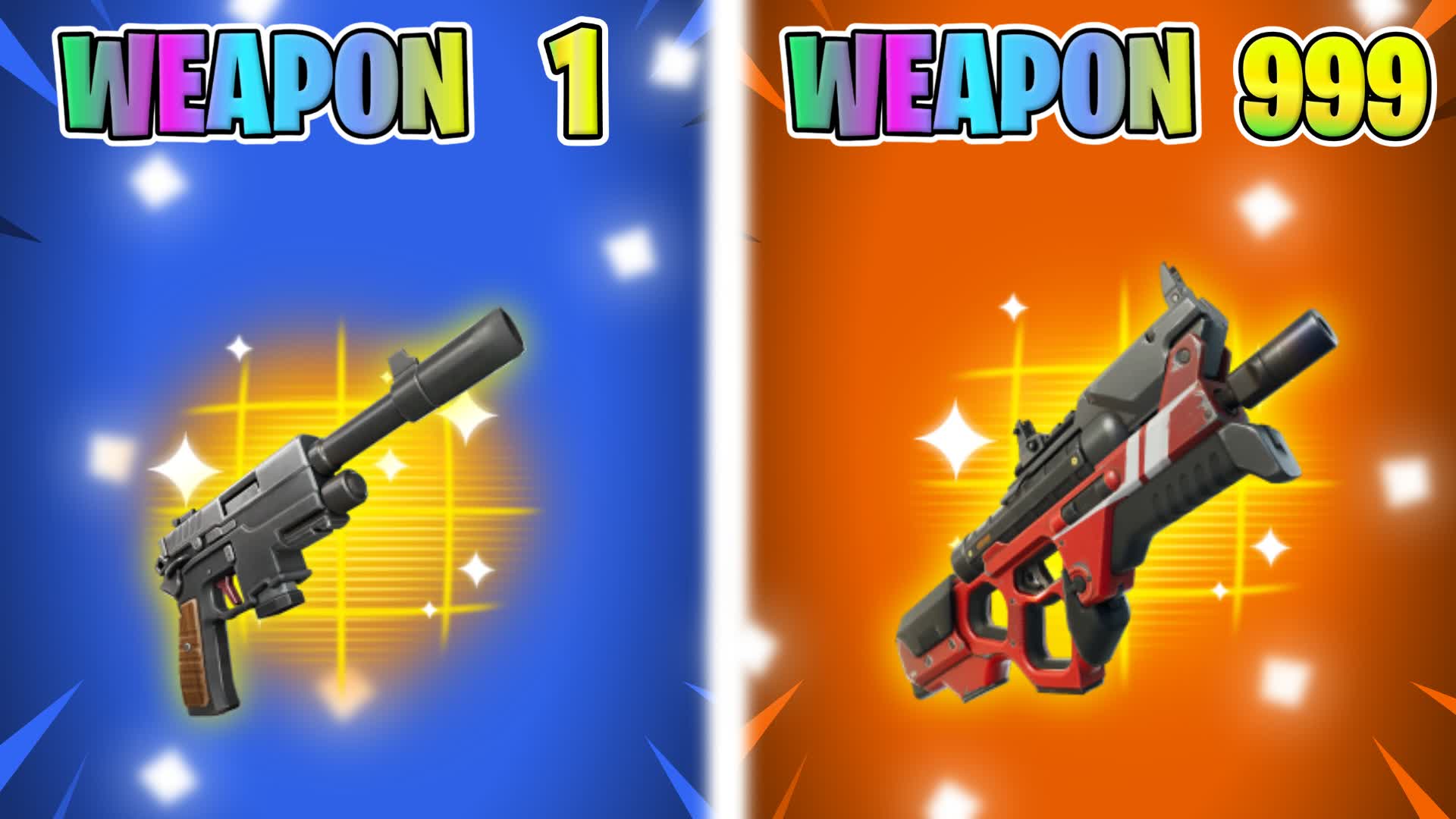 CRAZY GUN GAME - ALL WEAPONS ONE SHOT