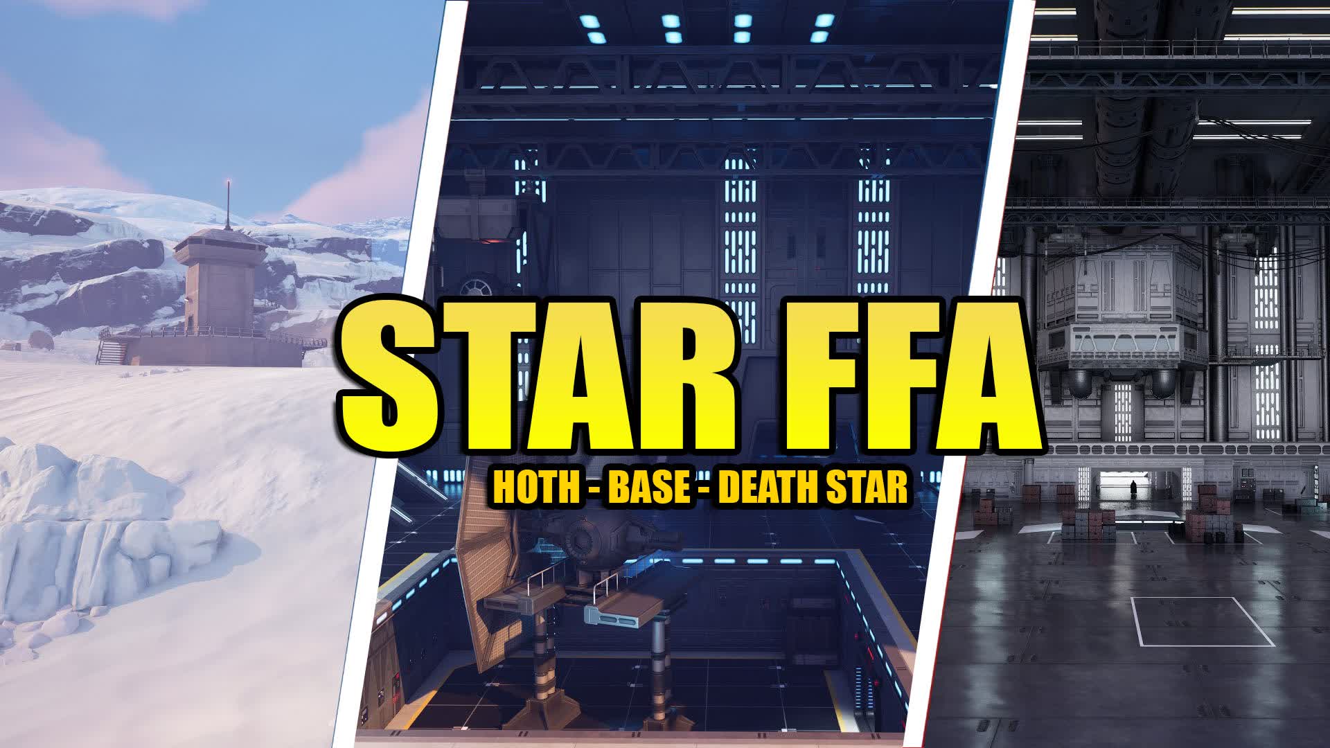 ⭐ STAR FFA ⭐ “Hoth • Base • Death Star”