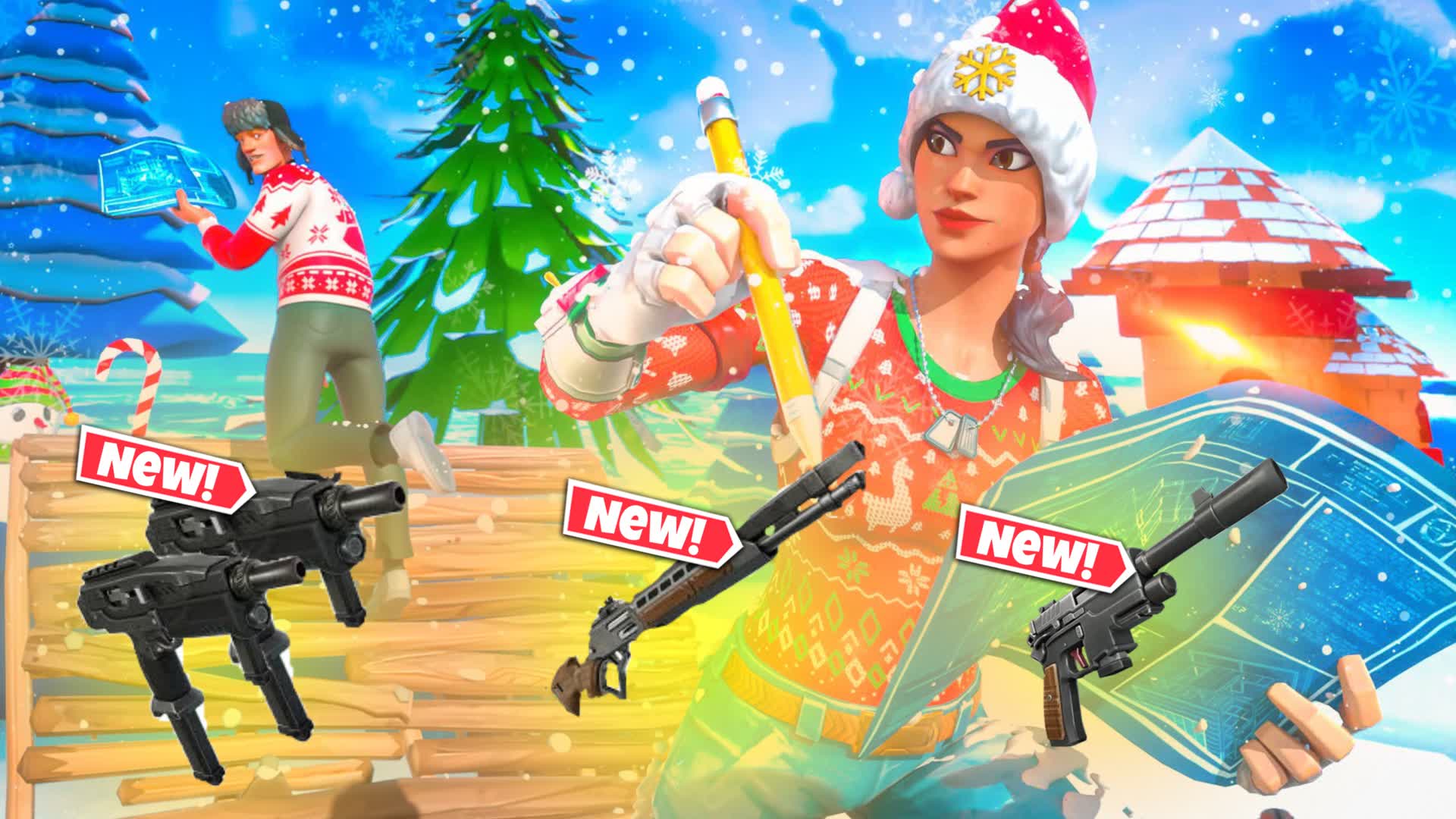 WINTER❄️ 1V1