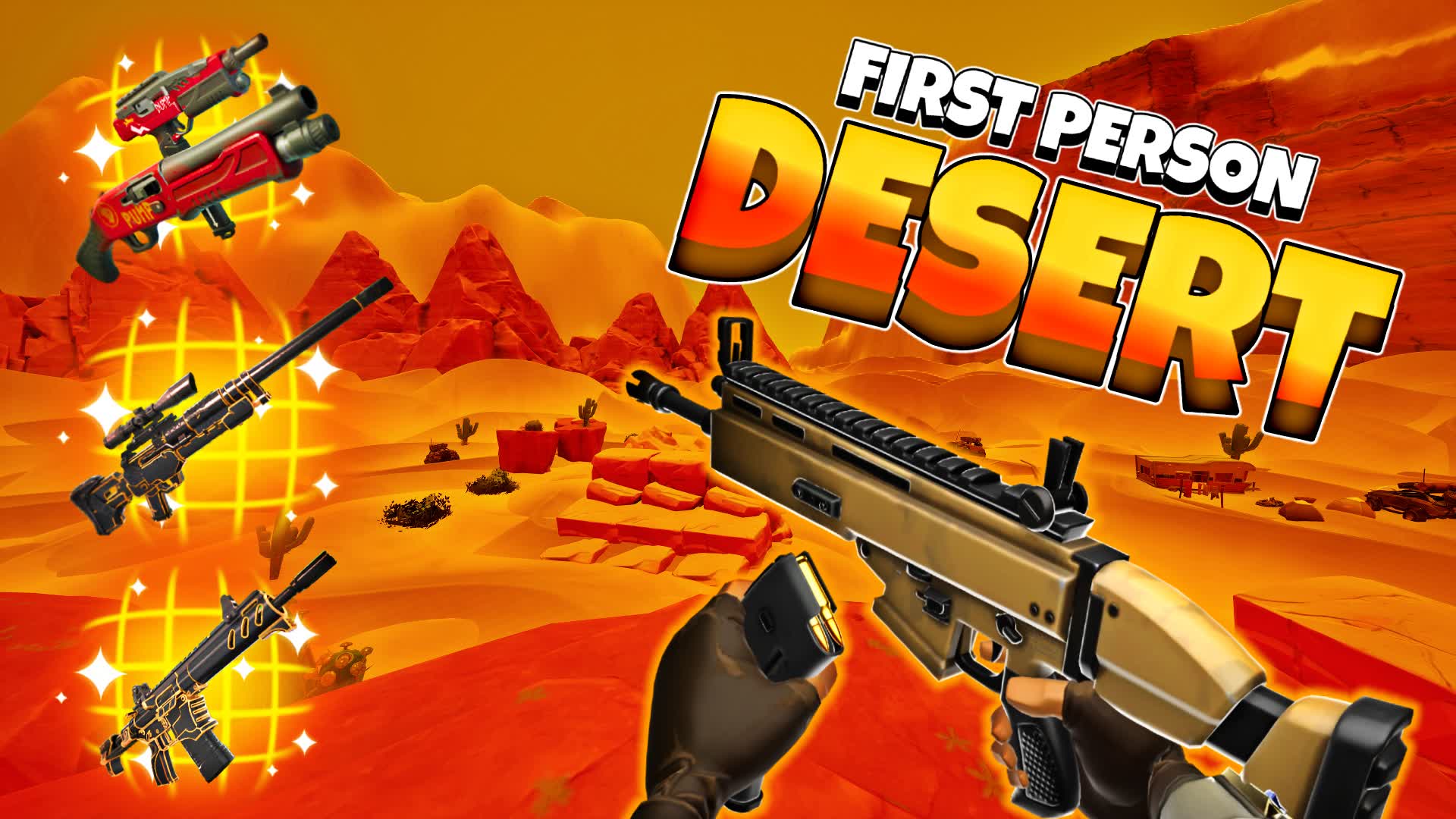 DESERT FIRST PERSON GUN GAME 🌵