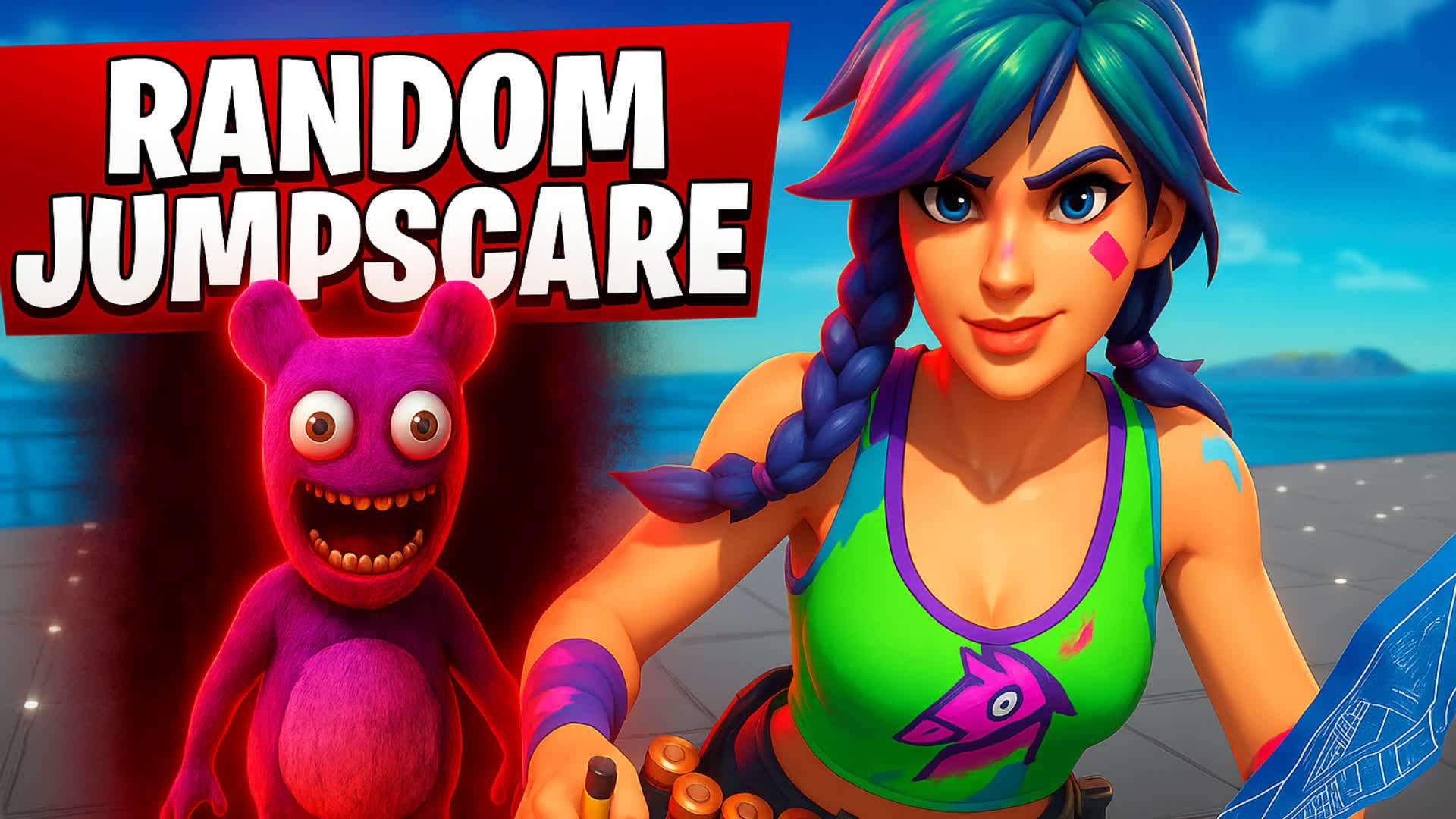 😱 Jumpscare 1v1 Build Fights 😱