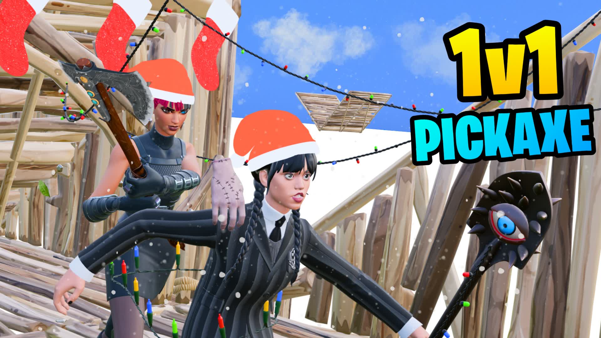 🎅Pickaxe 1v1🎄 [Build Fight]