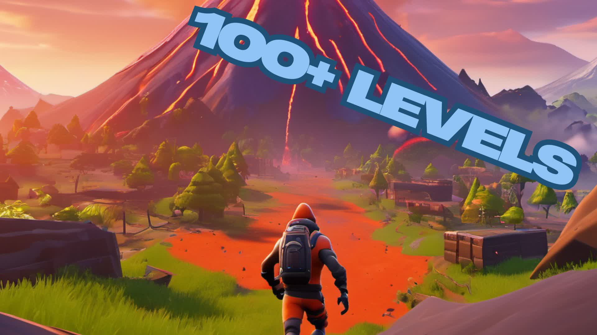 Volcano Obby 100+