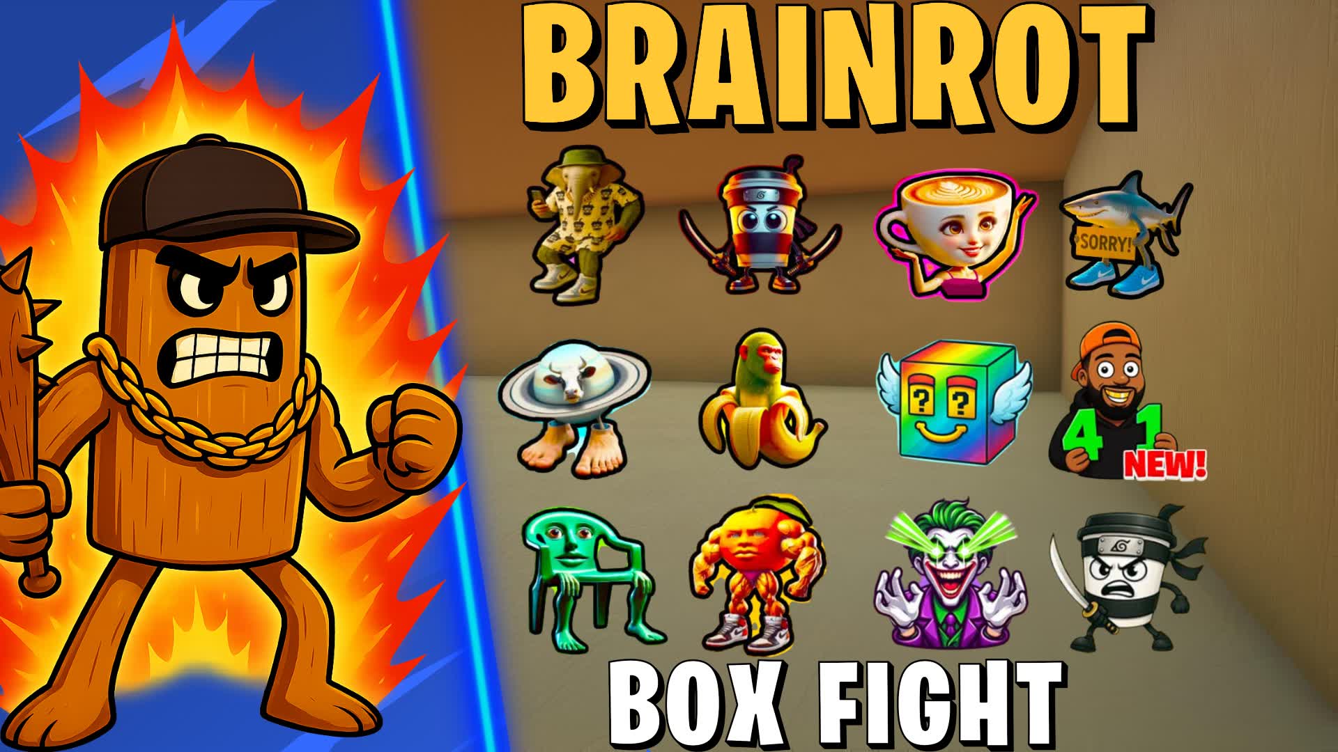 BOX PVP ⭐ SUPER BRAINROT MEME