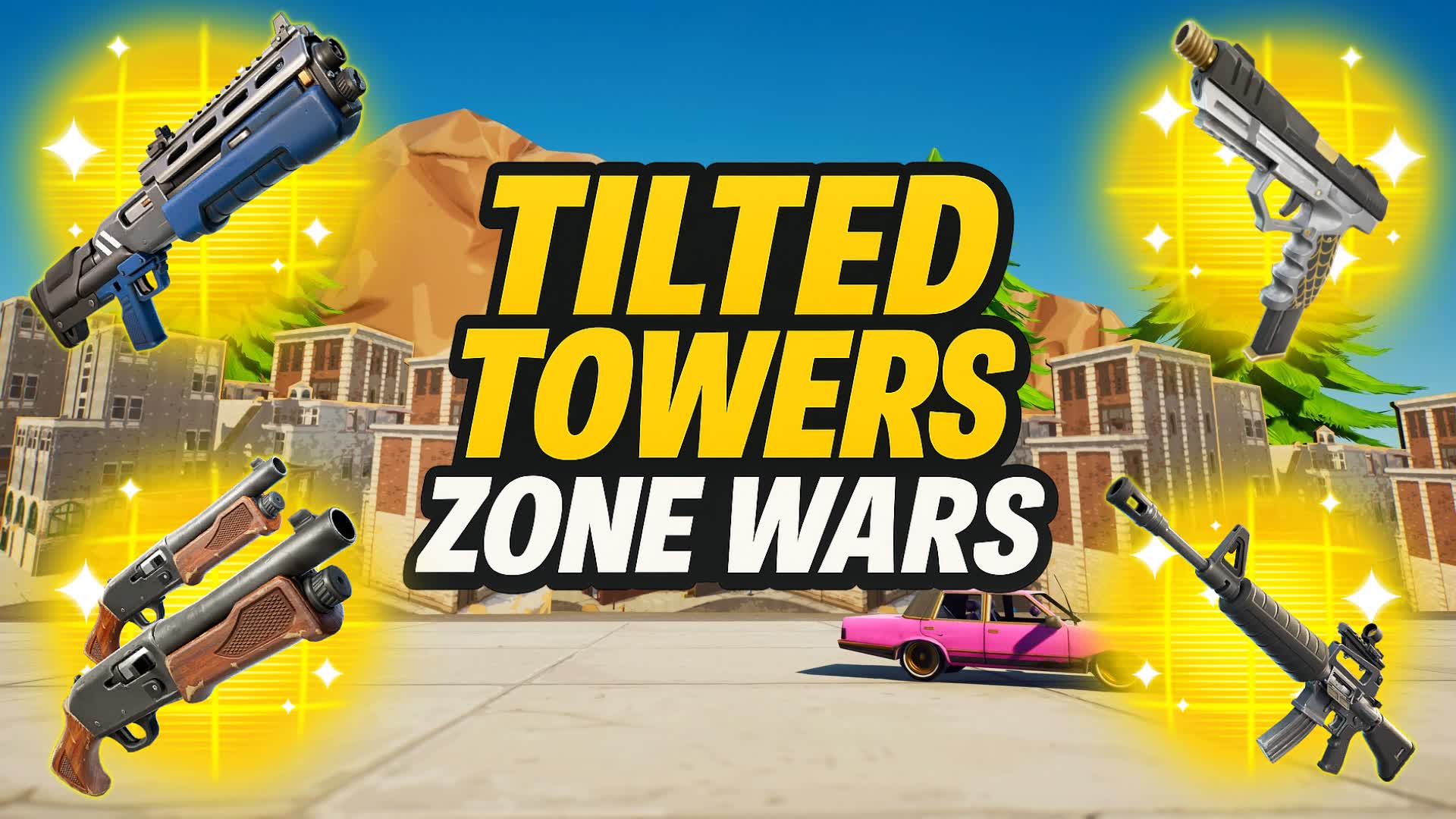 TILTED TOWERS ZONE WARS⭐[SOLO]