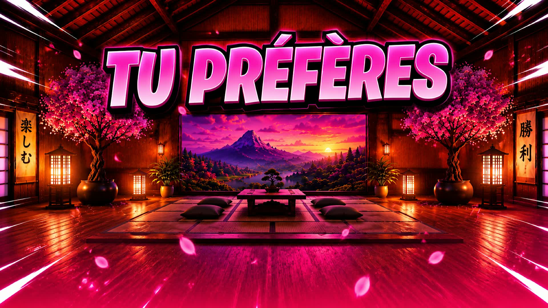 Qu’est ce que Tu préfères?