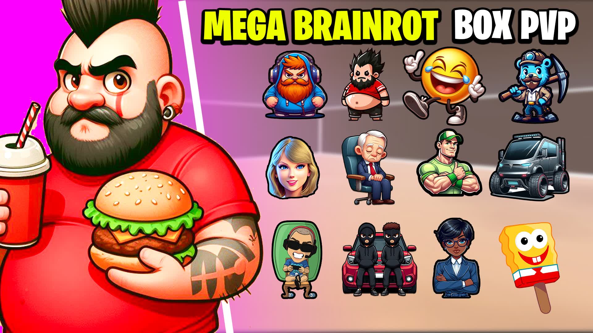 🧠MEGA BRAINROT BOXFIGHTS📦