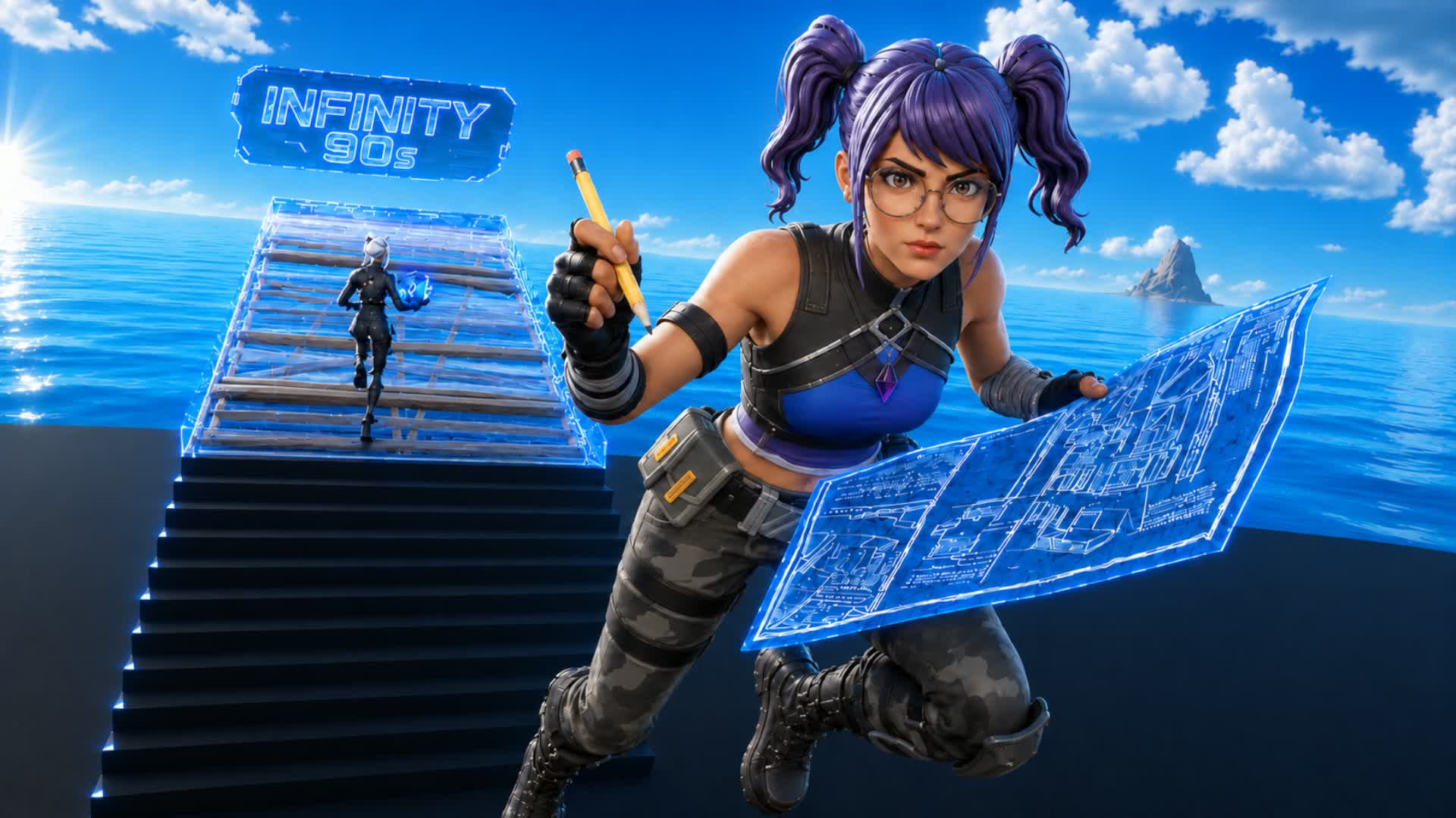 Infinity 90s - 1v1 Build Fights [2P]