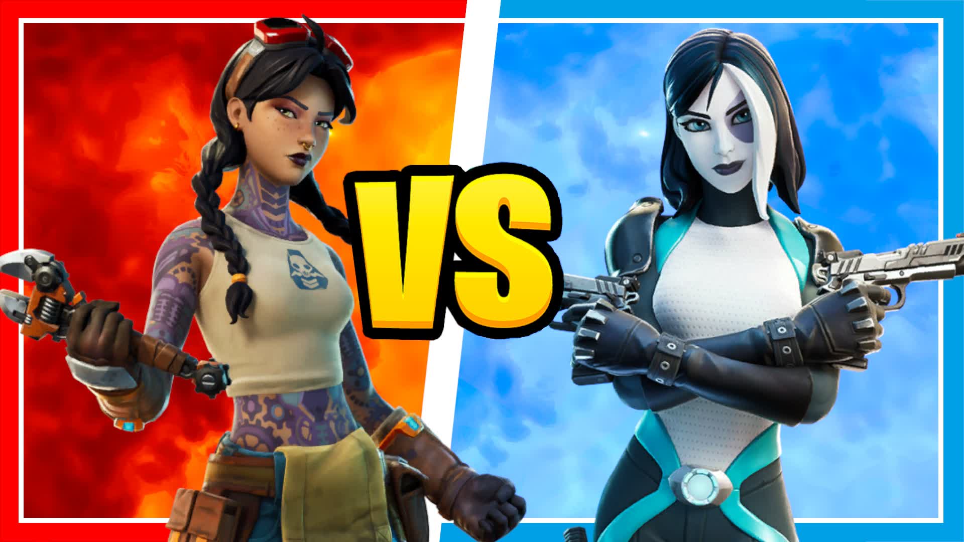 Red vs Blue XS (Lava) 💯✨